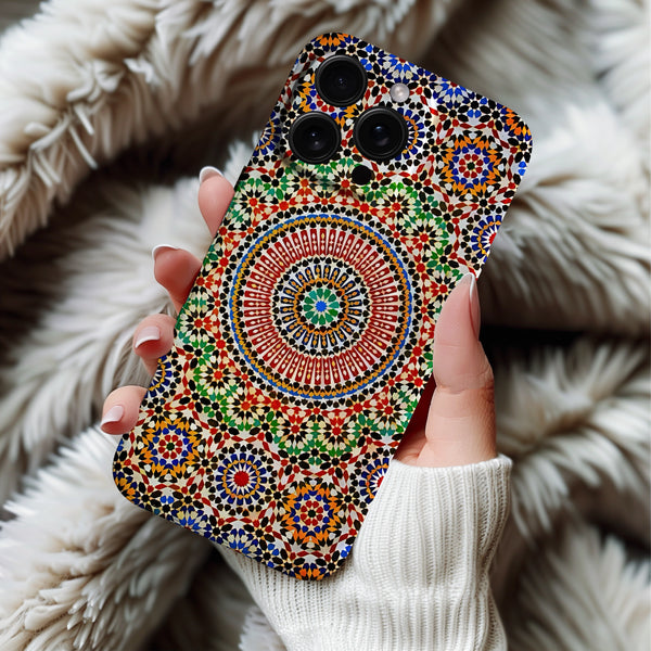 Coque iPhone motif Zellige marocaine