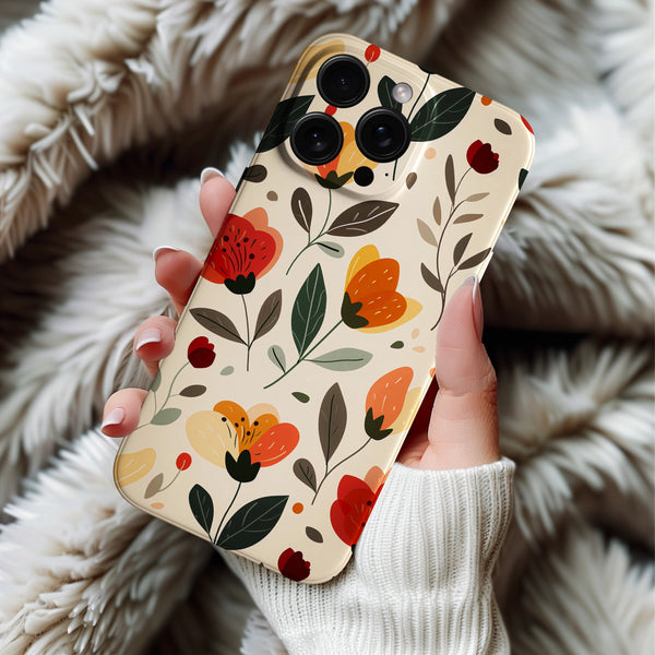 Coque iPhone Fleurs Éclatantes