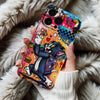 Coque iPhone Tom et Jerry Chaos Coloré