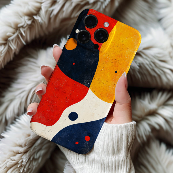 Coque iPhone Art Abstrait Vintage
