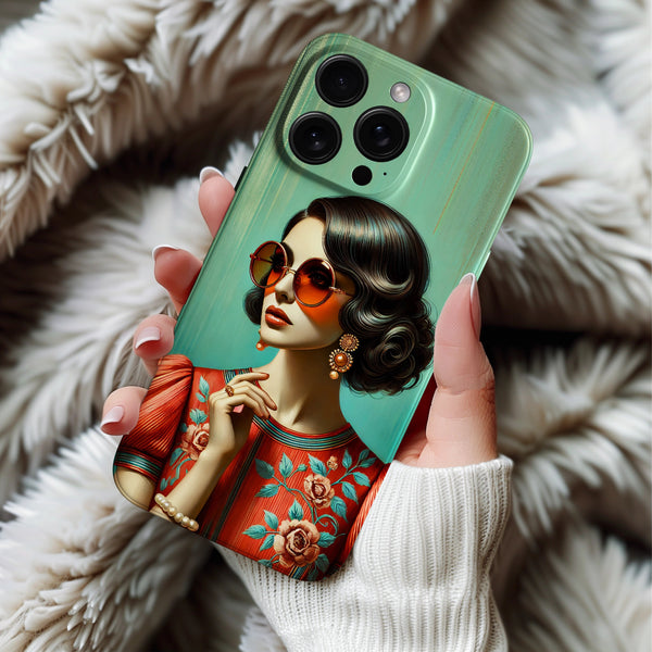 Coque iPhone Élégance Vintage