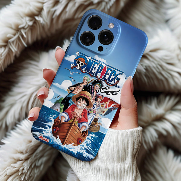 Coque iPhone Luffy et équipage