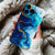 Coque iPhone Marbre Azur