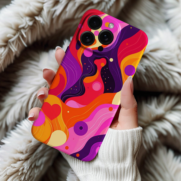 Coque iPhone Pop Art Abstrait