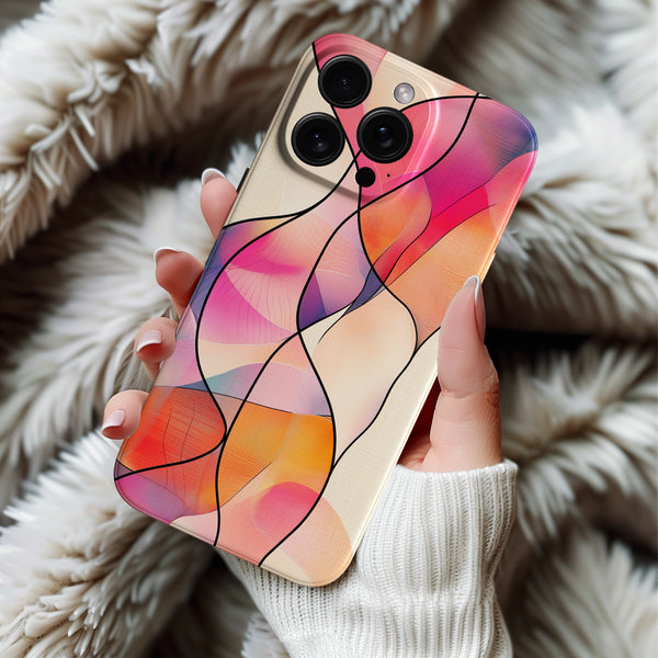 Coque iPhone Abstrait Élégant
