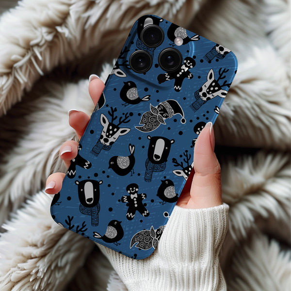 Coque iPhone Motif Forêt Nordique