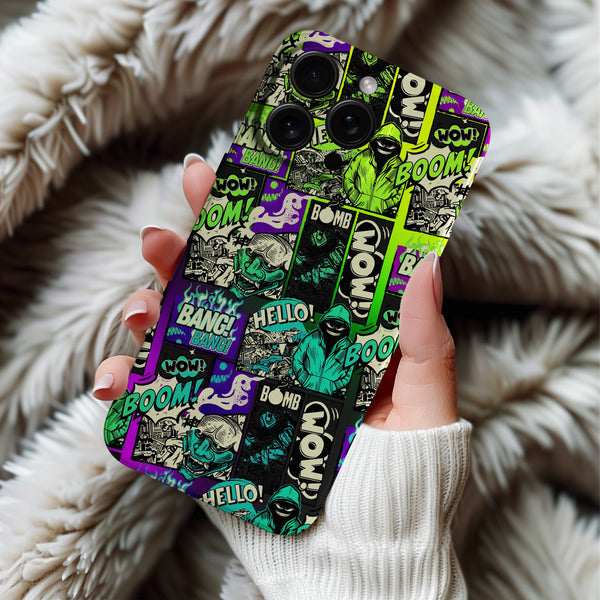 Coque iPhone Style Comic Street Art