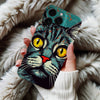 Coque iPhone Portrait de Chat