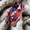 Coque iPhone Portrait Abstrait
