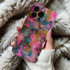 Coque iPhone Abstraite Couleurs Vives