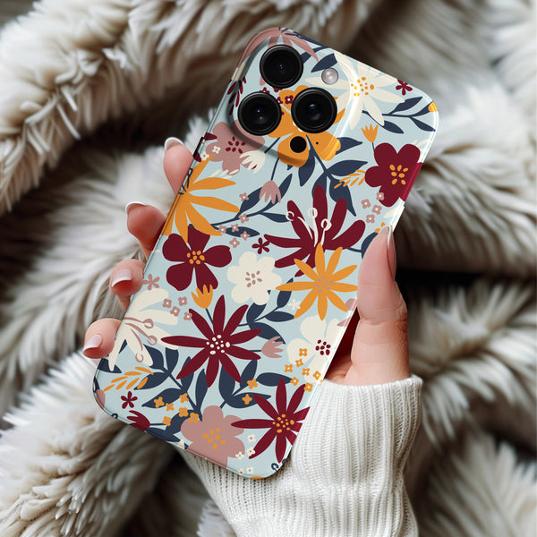Coque iPhone Folie Florale