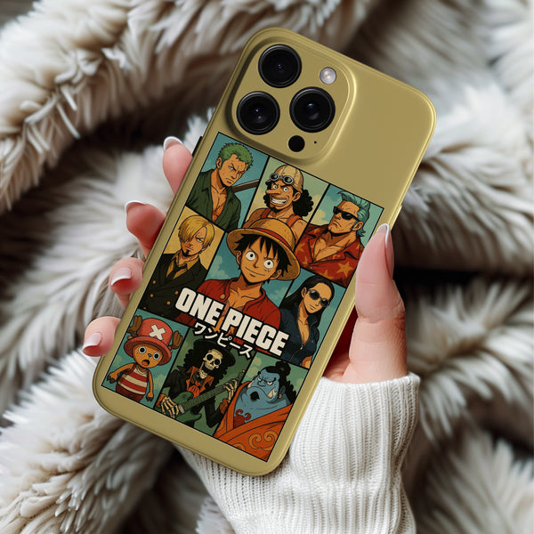 Coque iPhone Art One Piece Coloré