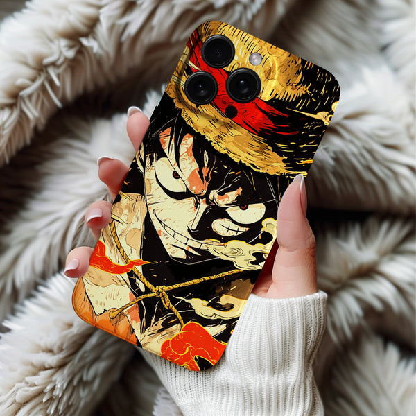 Coque iPhone Luffy en Action