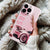 Coque iPhone Glamour avec Voiture Rose