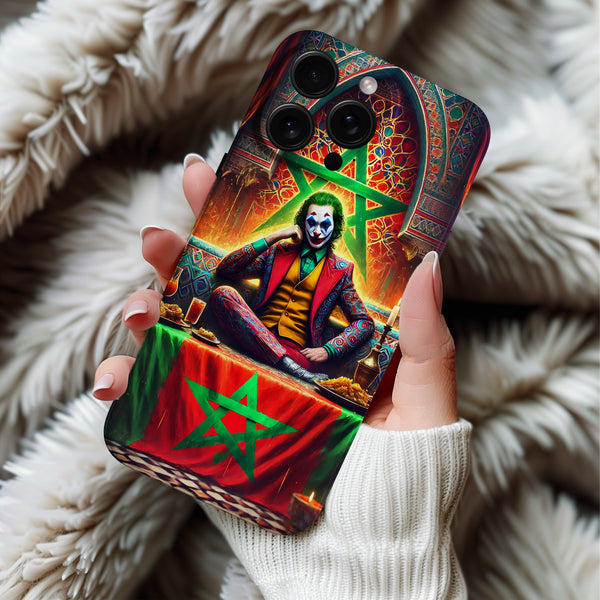 Coque iPhone Joker Art Marocaine