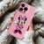 Coque iPhone Minnie Mouse en Rose