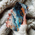 Coque iPhone Marbre Abstrait aux Couleurs Vibrantes