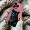 Coque iPhone Panthère Élégante avec Écharpe