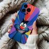 Coque iPhone Oggy et les Cafards Colorée et Amusante