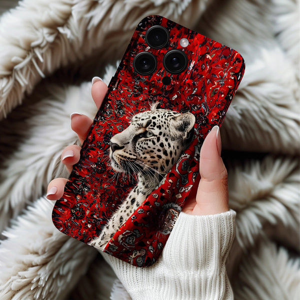 Coque iPhone Léopard Élégant