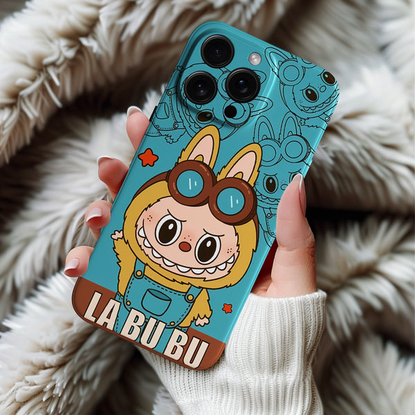 Coque iPhone Labubu avec Design Énergique et Couleurs Vibrantes