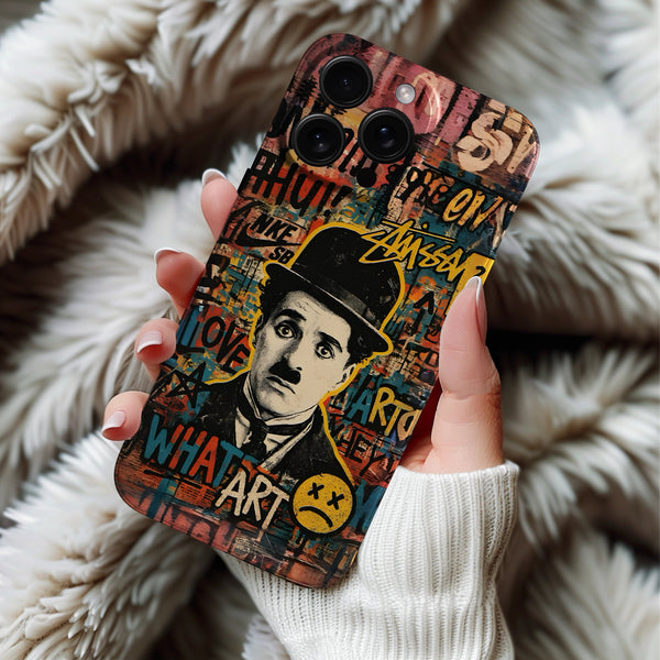 Coque iPhone Charlie Chaplin