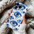 Coque iPhone Yeux bleus artistiques