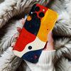 Coque iPhone Art Abstrait Vintage