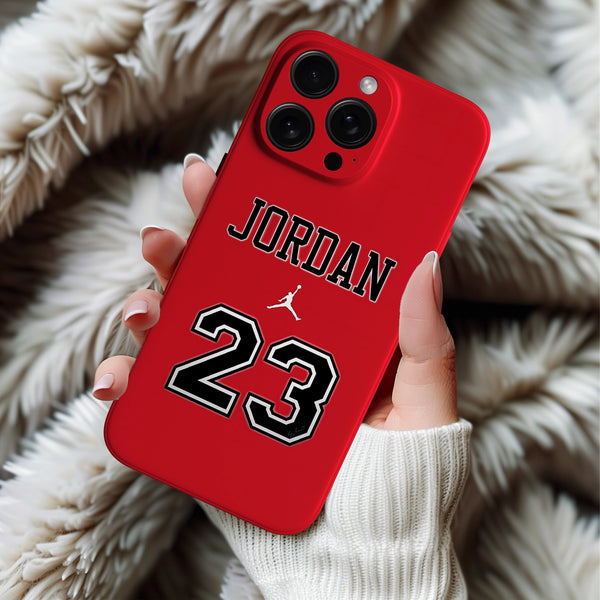 Coque iPhone Rouge Basketball