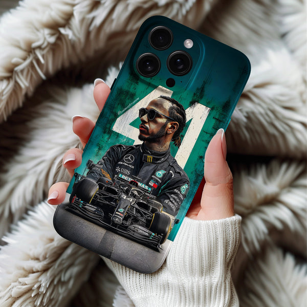 Coque iPhone Lewis Hamilton