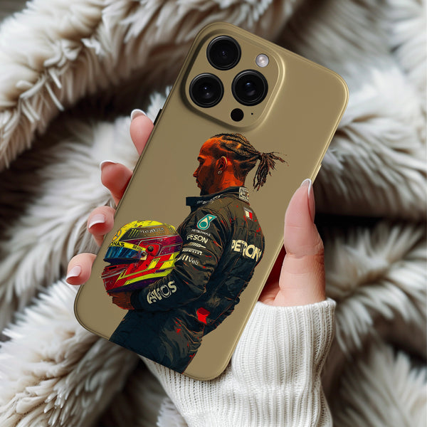 Coque iPhone Lewis Hamilton