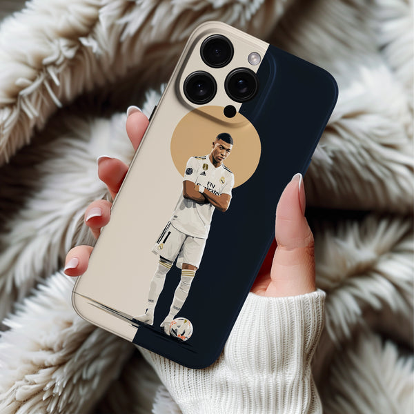 Coque iPhone Kylian Mbappé Real Madrid