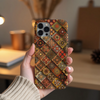 Coque iPhone - Motif Coloré en Carreaux