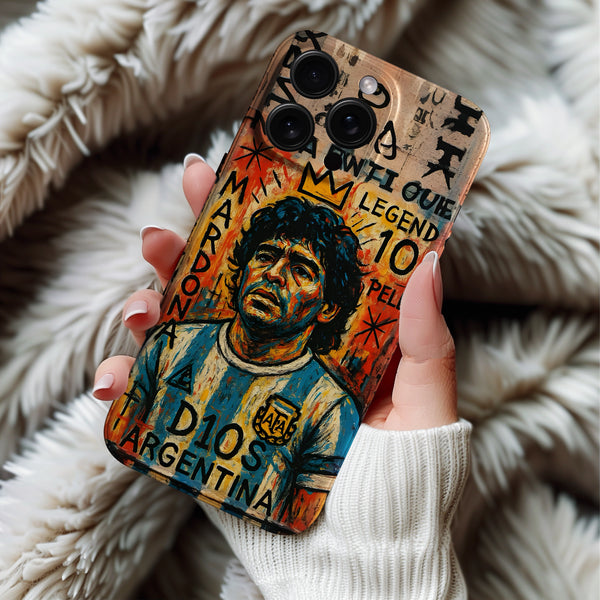 Coque iPhone Diego Maradona