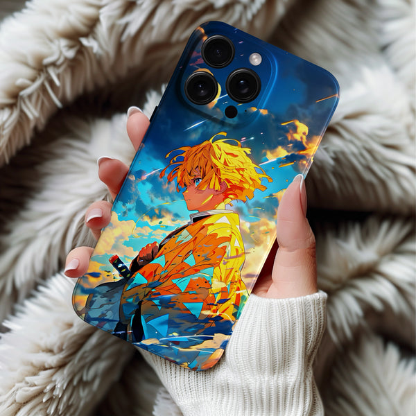 Coque iPhone Zenitsu Demon Slayer