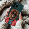 Coque iPhone Lion Stylé avec Lunettes