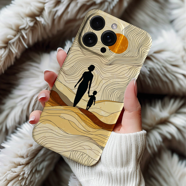 Coque iPhone Love Through the Waves