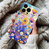 Coque iPhone Fleur Colorée Art Aquarelle