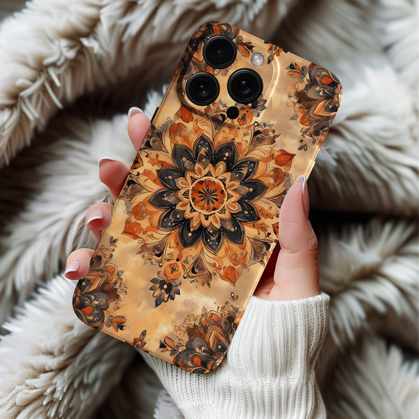 Coque iPhone Mandala Floral