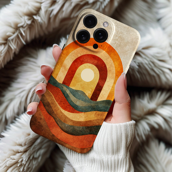 Coque iPhone Horizons Rétro